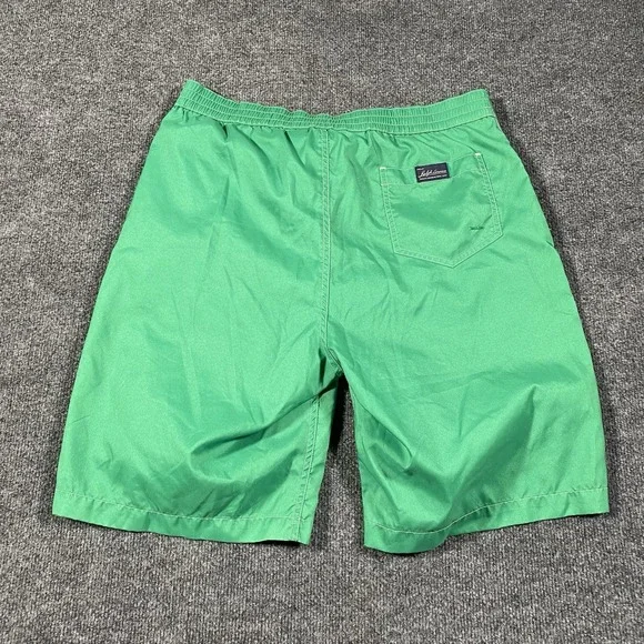 Vintage Polo Ralph Lauren Board Shorts Mens Medium Spellout Graffiti Baggy Fit - Picture 2 of 9